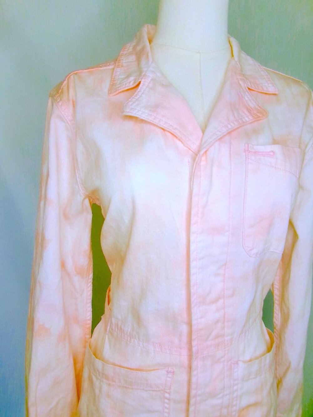 Lucky Brand Blush Pink Utility Romper | 100% Cotton | Size Small